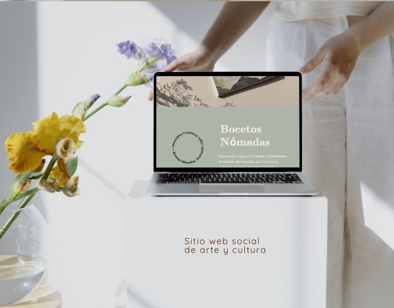 Lee más sobre el artículo Bocetos Nómadas, Sitio web social de arte y cultura